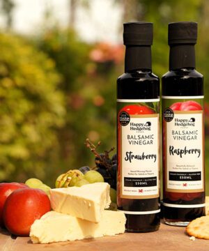 Award Winning Berry Balsamic Vinegar Gift Set - Strawberry & Raspberry