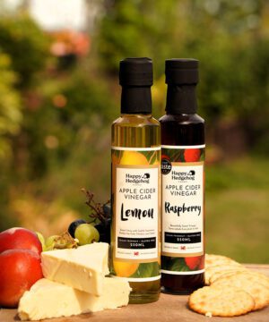 Lemon & Raspberry 2 bottle, Apple Cider Vinegar Gift Set